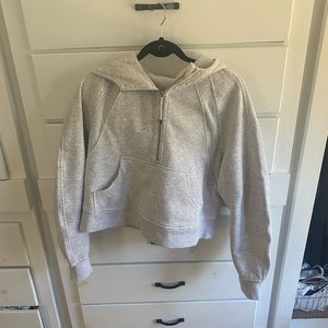 Lululemon oversized half zip scuba hoodie xs/s